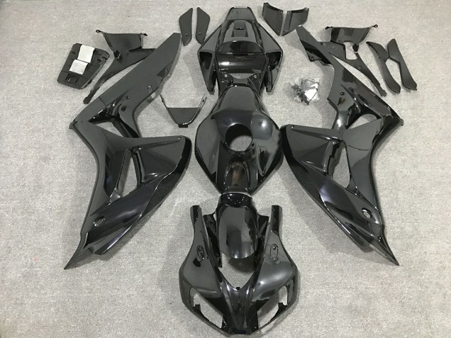 Schwarz Glänzend 2006-2007 CBR1000RR Motorrad Verkleidung