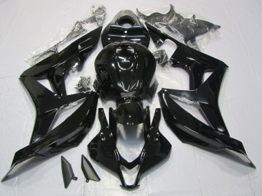 Schwarz Glänzend 2007-2008 CBR600RR Motorrad Verkleidung