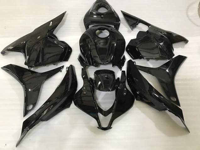 Schwarz Glänzend 2009-2012 CBR600RR Motorrad Verkleidung