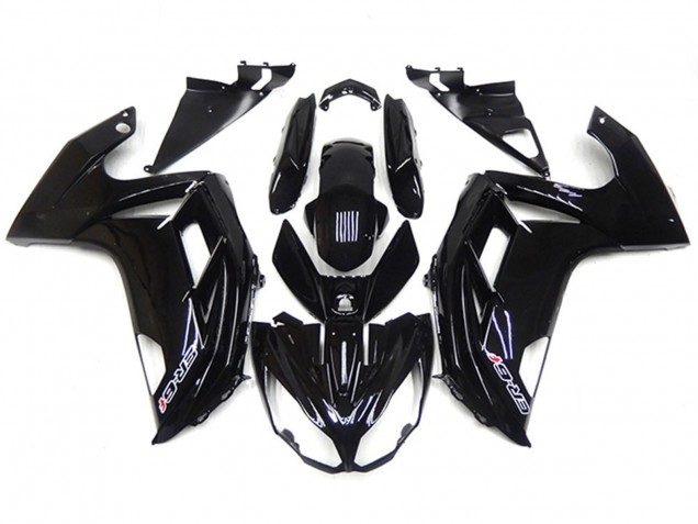 Schwarz Glänzend 2012-2016 Ninja 650R Motorrad Verkleidung