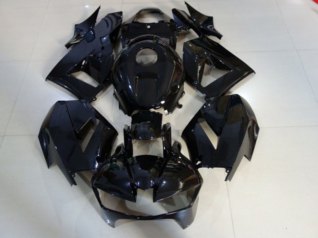 Schwarz Glänzend 2013-2023 CBR600RR Motorrad Verkleidung Schwarz Glänzend 2013-2023 CBR600RR Motorrad Verkleidung