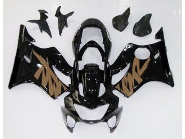 Schwarz Glänzend & Braun 1999-2000 CBR600 F4 Motorrad Verkleidung