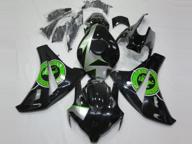 Schwarz Glänzend & Grün 2008-2011 CBR1000RR Motorrad Verkleidung