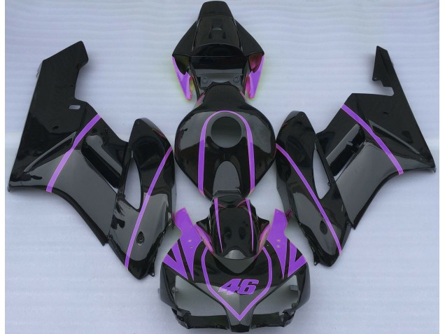 Schwarz Glänzend & Lila 2004-2005 CBR1000RR Motorrad Verkleidung
