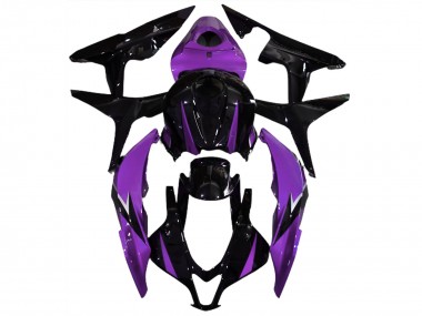 Schwarz Glänzend & Lila 2007-2008 CBR600RR Motorrad Verkleidung