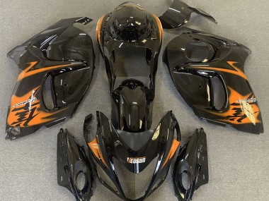 Schwarz Glänzend & Orange 2008-2020 GSXR 1300 Motorrad Verkleidung