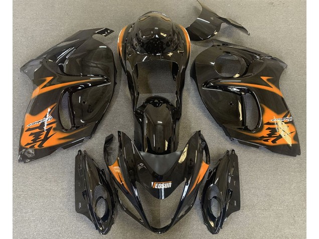 Schwarz Glänzend & Orange 2008-2020 GSXR 1300 Motorrad Verkleidung