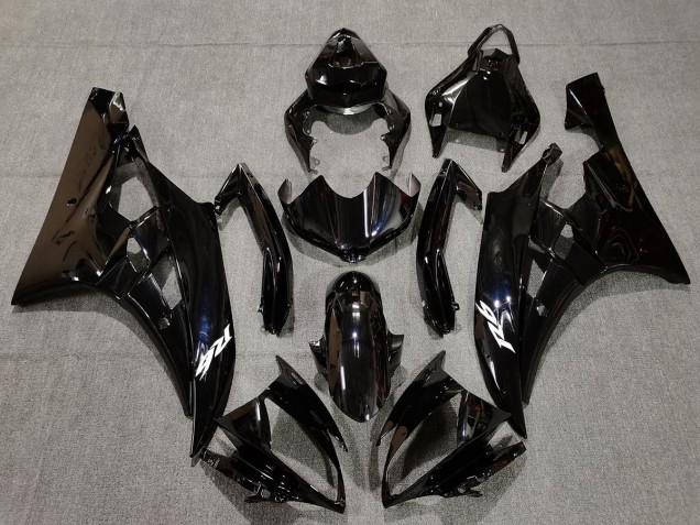 Schwarz Glänzend & Perlblau 2006-2007 R6 Motorrad Verkleidung