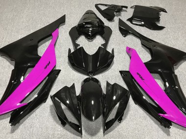 Schwarz Glänzend & Pink 2008-2016 R6 Motorrad Verkleidung