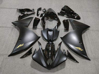 Schwarz & Gold 2009-2011 R1 Motorrad Verkleidung
