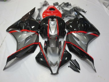 Schwarz & Grau Rot Pin 2009-2012 CBR600RR Motorrad Verkleidung