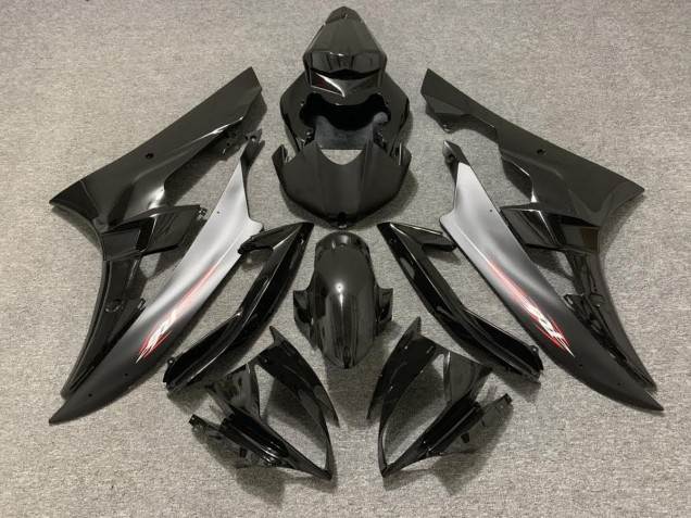 Schwarz Ninja 2006-2007 R6 Motorrad Verkleidung