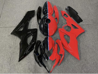 Schwarz & Rot 2005-2006 GSXR 1000 Motorrad Verkleidung
