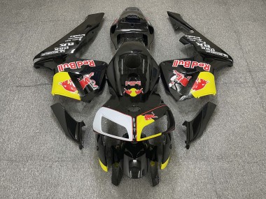 Schwarz Rot Bull 2005-2006 CBR600RR Motorrad Verkleidung