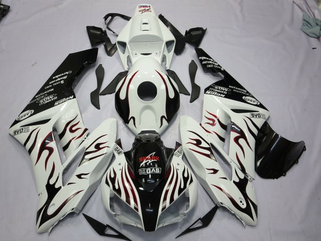 Schwarz & Rot Flamme 2004-2005 CBR1000RR Motorrad Verkleidung