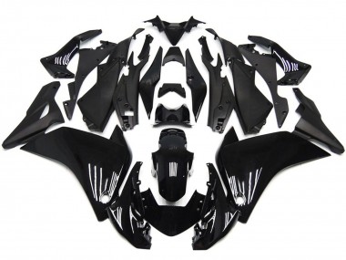 Schwarz Rot Glänzend R 2011-2014 CBR250RR Motorrad Verkleidung