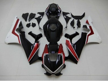 Schwarz Weiß Rr 2017-2023 CBR1000RR Motorrad Verkleidung
