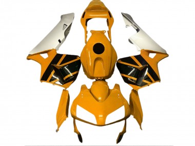 Senfgelb & Matt Silber 2003-2004 CBR600RR Motorrad Verkleidung