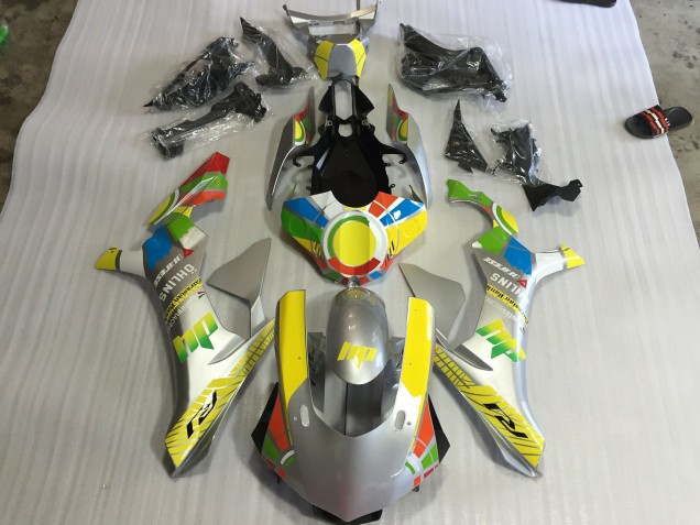 Silber 2015-2019 R1 Motorrad Verkleidung