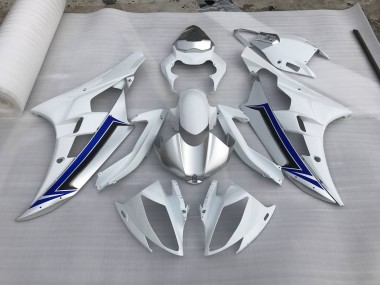 Silber & Blau 2006-2007 R6 Motorrad Verkleidung