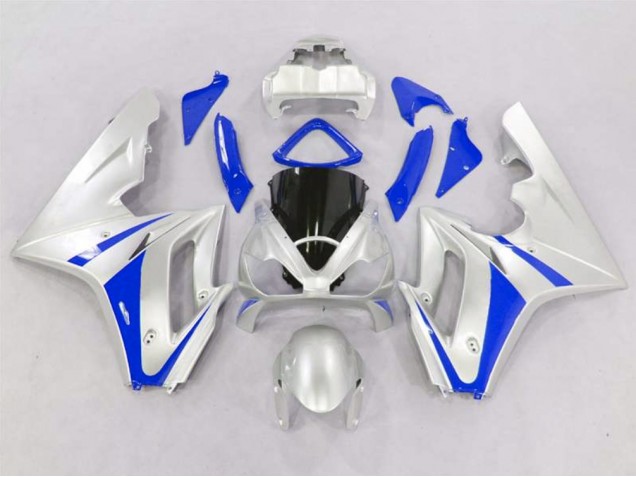 Silber & Blau 2006-2008 Daytona 675 Motorrad Verkleidung