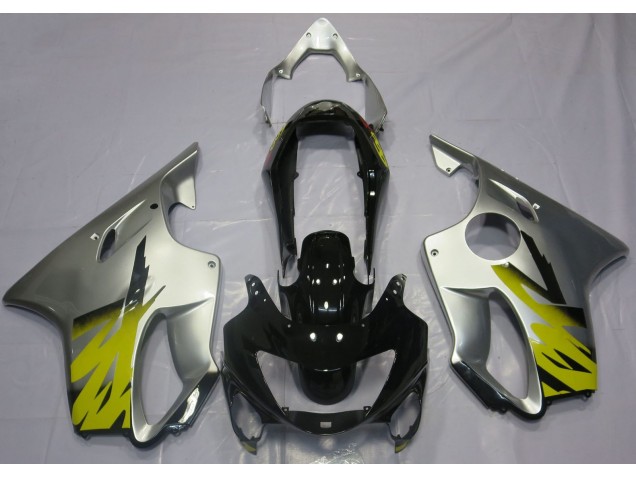 Silber Gelb & Schwarz 1999-2000 CBR600 F4 Motorrad Verkleidung