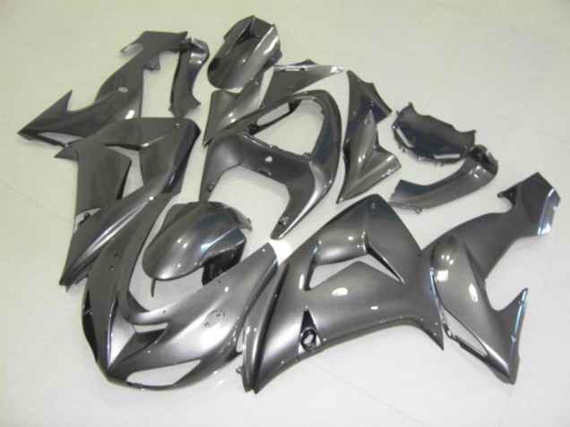 Silber Glanz 2006-2007 ZX10R Motorrad Verkleidung