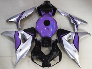 Silber & Lila Kundenspezifisch 2006-2007 CBR1000RR Motorrad Verkleidung