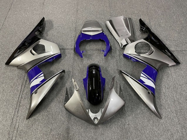 Silber & Lilastil 2003-2004 R6 Motorrad Verkleidung