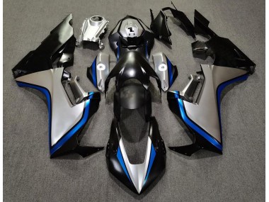Silber & Schwarz & Blau 2017-2023 CBR1000RR Motorrad Verkleidung