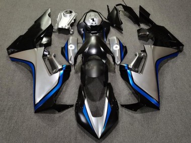 Silber & Schwarz & Blau 2017-2023 CBR1000RR Motorrad Verkleidung