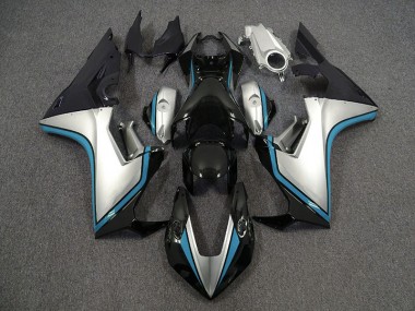 Silber & Schwarz & Hellblau 2017-2023 CBR1000RR Motorrad Verkleidung