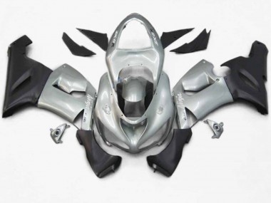 Silber Schwarz Matt 2005-2006 ZX6R Motorrad Verkleidung