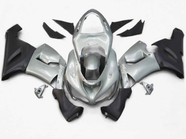 Silber Schwarz Matt 2005-2006 ZX6R Motorrad Verkleidung