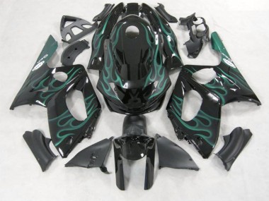Smaragdgrün Flame 1998-2007 YZF600 Motorrad Verkleidung
