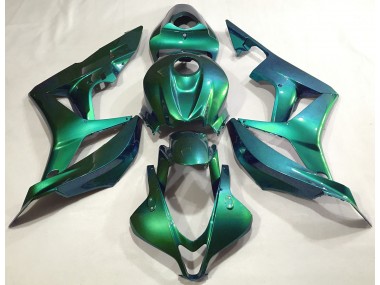 Smaragdgrün Schlicht 2007-2008 CBR600RR Motorrad Verkleidung
