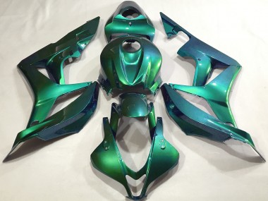 Smaragdgrün Schlicht 2007-2008 CBR600RR Motorrad Verkleidung