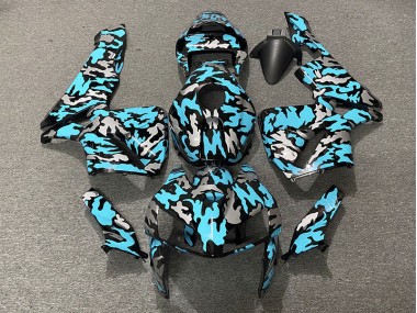 Tarnung & Hellcyan 2005-2006 CBR600RR Motorrad Verkleidung