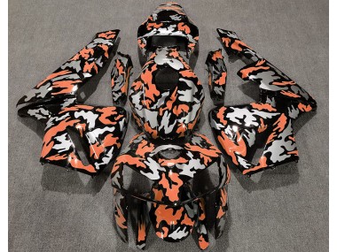 Tarnung & Hellorange 2005-2006 CBR600RR Motorrad Verkleidung