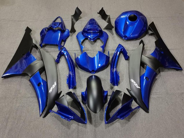 Tiefes Blau & Matt Schwarz 2008-2016 R6 Motorrad Verkleidung