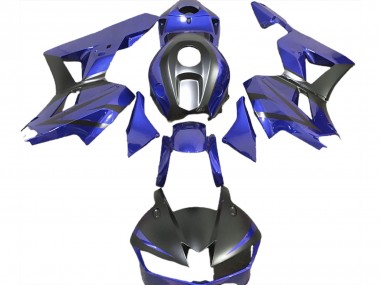 Tiefes Blau & Matt Schwarz 2013-2023 CBR600RR Motorrad Verkleidung