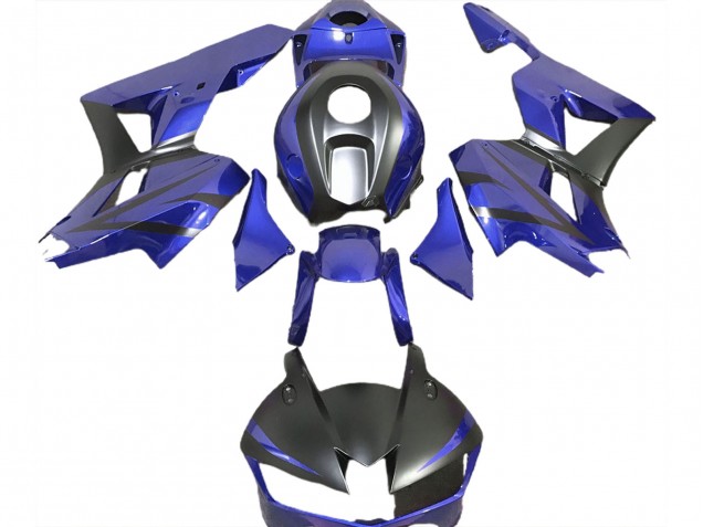 Tiefes Blau & Matt Schwarz 2013-2023 CBR600RR Motorrad Verkleidung