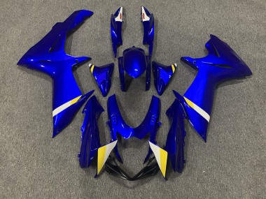 Tiefes Blau Mit Suzuki-Branding 2011-2024 GSXR 600-750 Motorrad Verkleidung