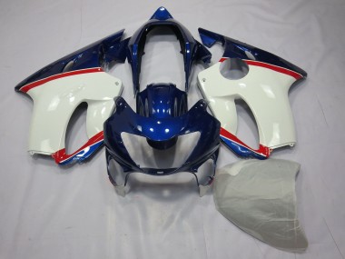 Tiefes Blau Weiß & Rot 1999-2000 CBR600 F4 Motorrad Verkleidung