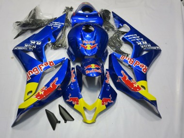 Tiefes Blaurot Bull 2007-2008 CBR600RR Motorrad Verkleidung