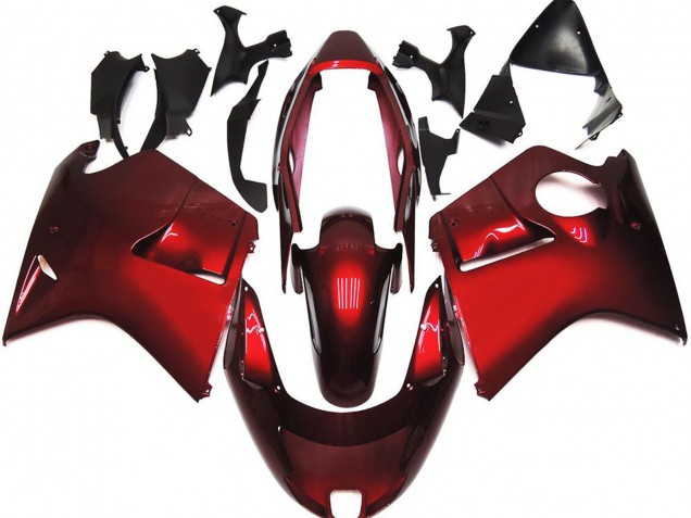 Tiefrot 1996-2007 CBR1100XX Motorrad Verkleidung