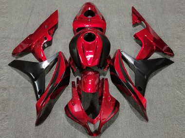 Tiefrot OEM Stil 2007-2008 CBR600RR Motorrad Verkleidung