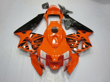 Tribal Orange 2003-2004 CBR600RR Motorrad Verkleidung