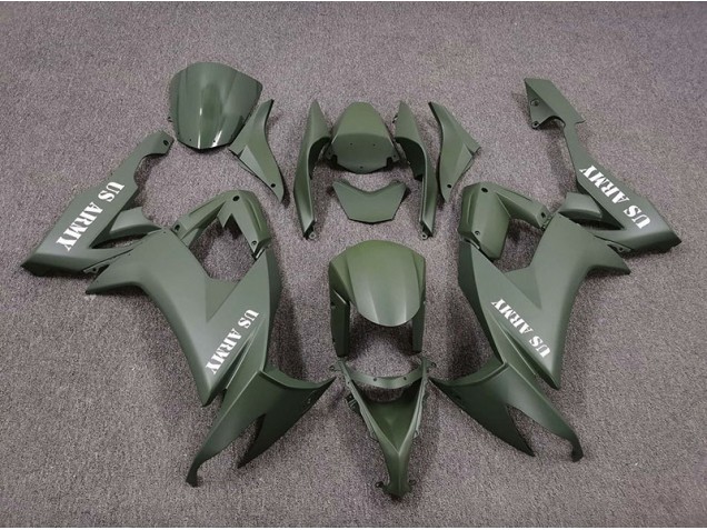 US Army Mattgrün 2008-2010 ZX10R Motorrad Verkleidung