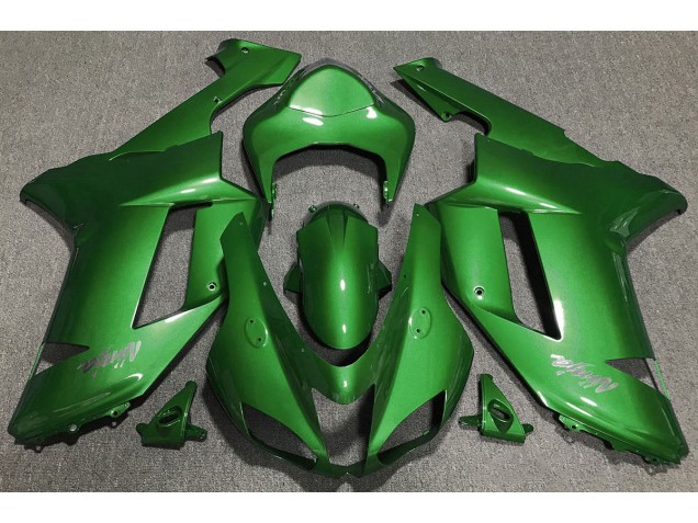 Waldgrün 2007-2008 ZX6R Motorrad Verkleidung